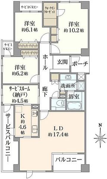 間取り：323000525457