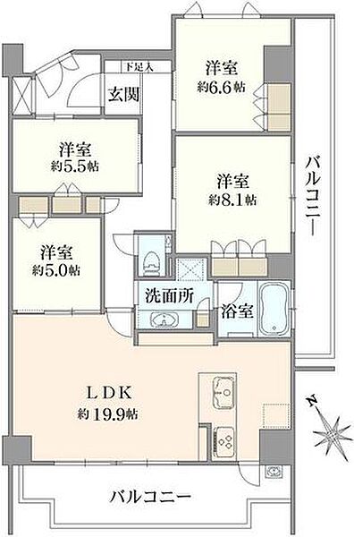 間取り：323000539138