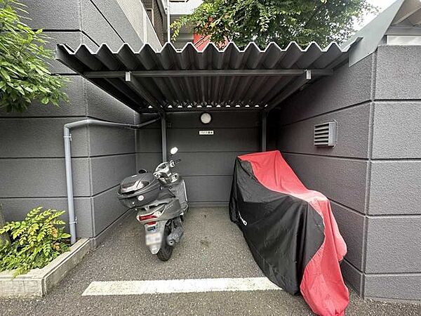 バイク置場