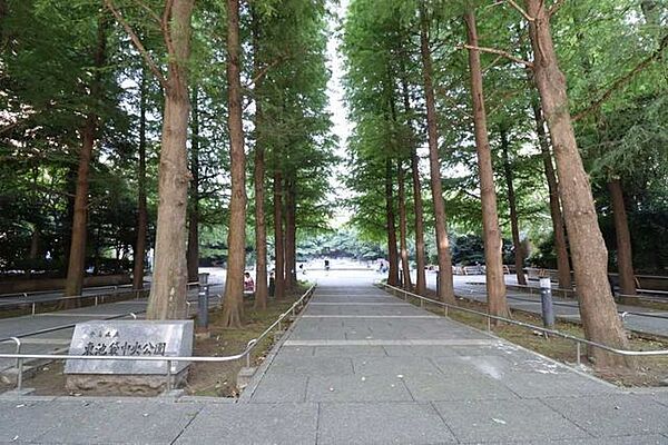 東池袋中央公園 1000m