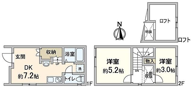 間取り 大阪市西成区鶴見橋2丁目