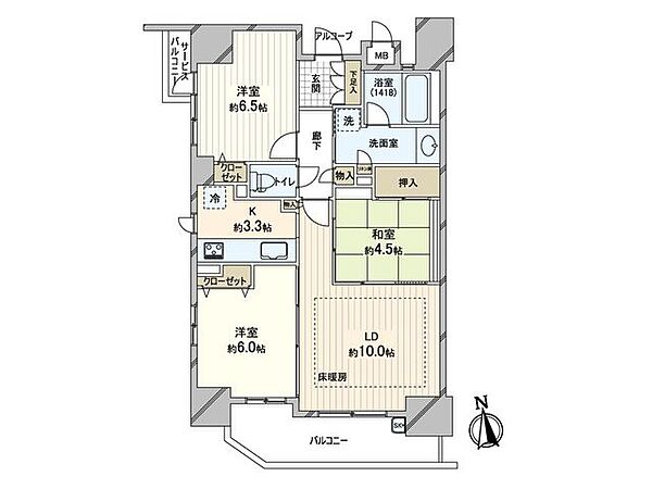 間取り：327002261611