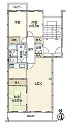 間取図画像 3LDK