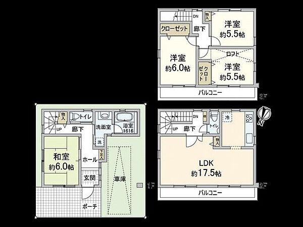 間取り：327002162045