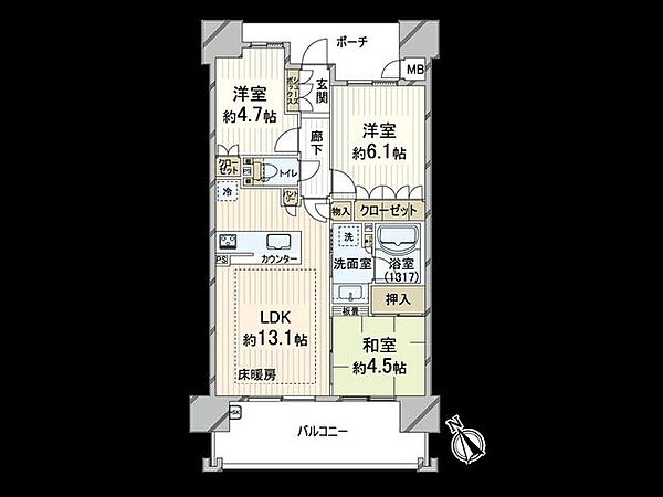 間取り：327002176491