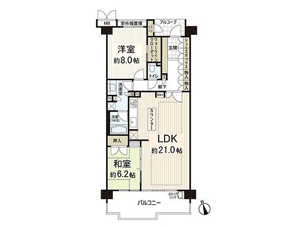 間取り：329000133385