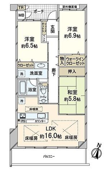 間取り：329000131187