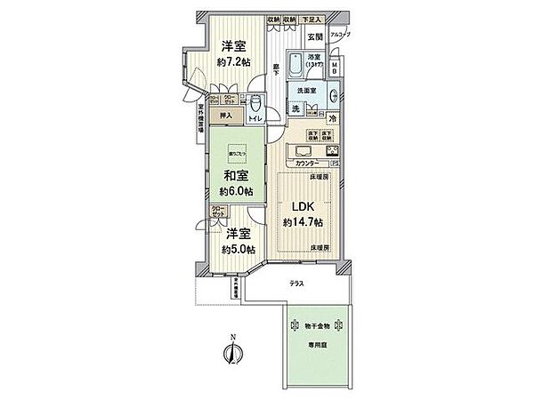 間取り：326000232515