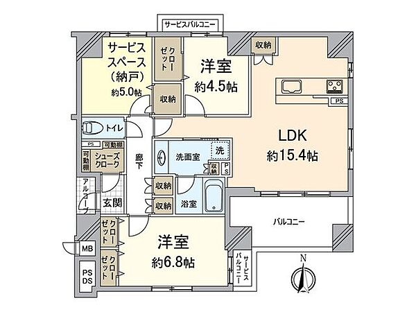 間取り：326000237899
