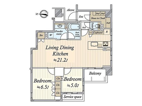 間取り：326000232614