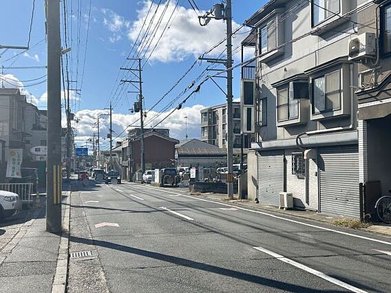 南側を望む
