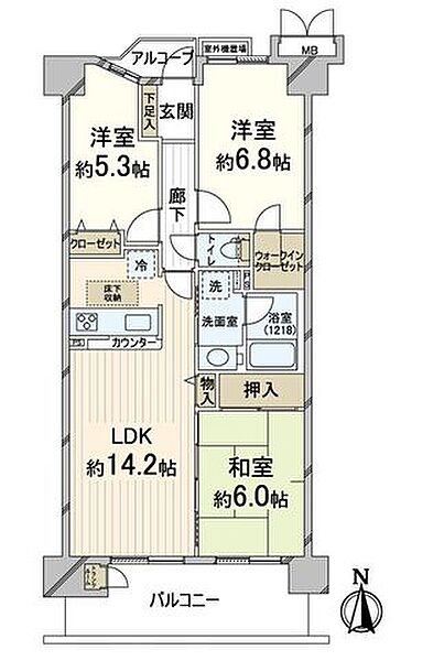 間取り：326000242404