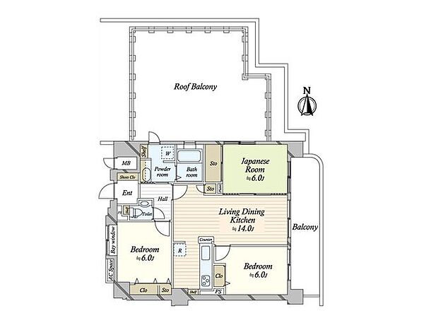 間取り：326000232587