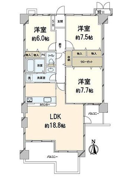 間取り：326000235057
