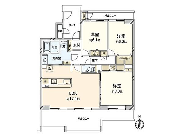 間取り：328000595456