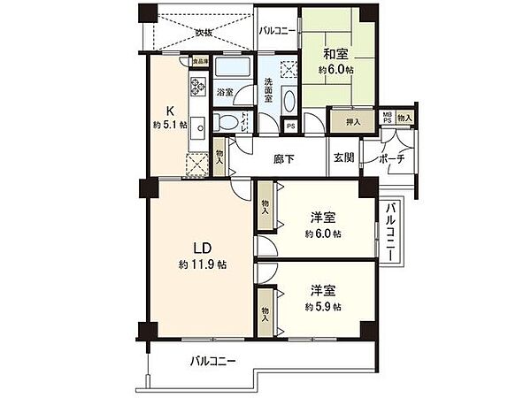 間取り：328000625315