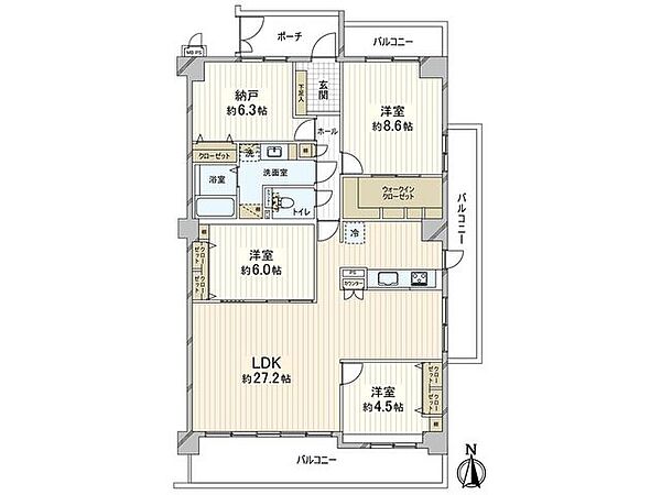 間取り：328000595467