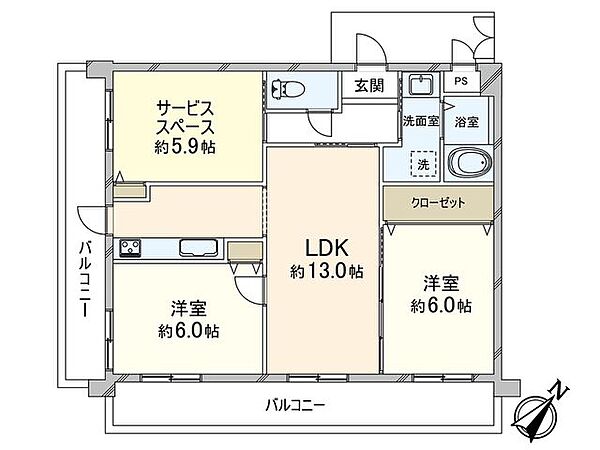 間取り：328000595112