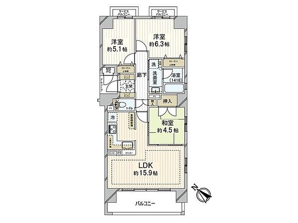 間取り：328000599101