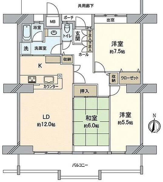 間取り：328000597244