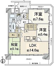 間取図画像 3LDK