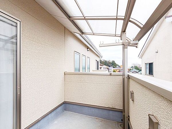 バルコニーを拡大表示