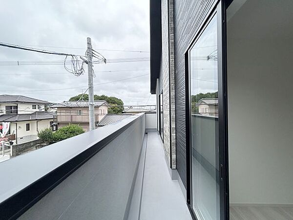 バルコニーを拡大表示