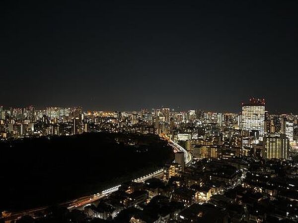 バルコニーからの夜景
