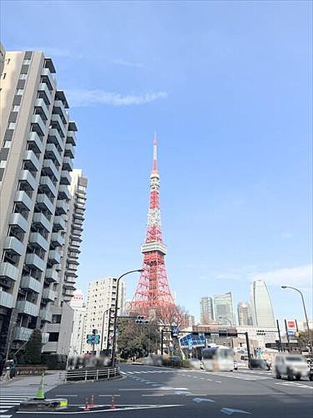 東京タワーまで540m