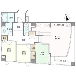 間取図画像 3LDK