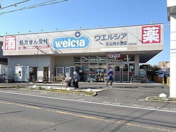 ウエルシア流山向小金店 510m