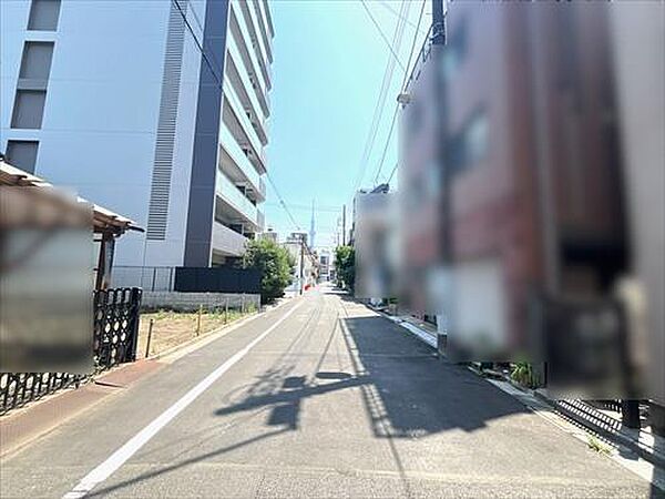 前面道路