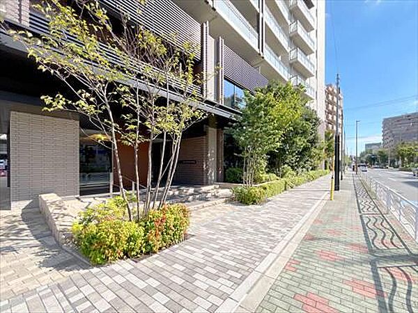 マンション入口