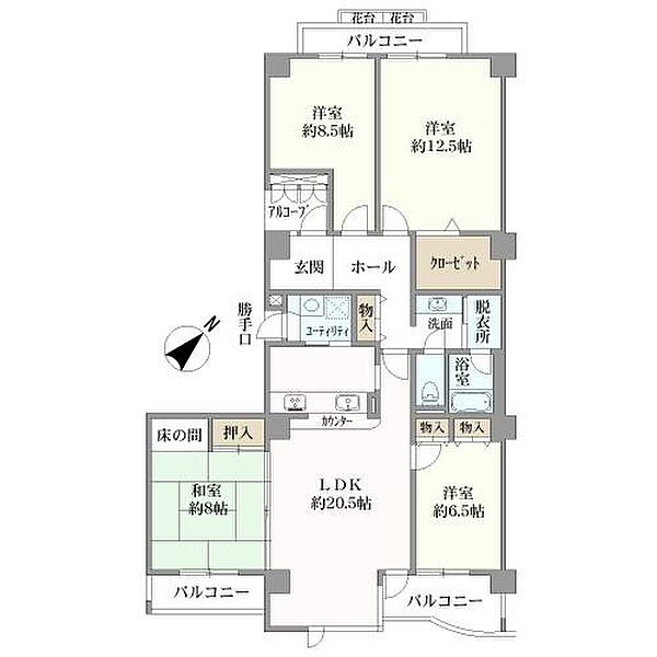 間取り：313004664125