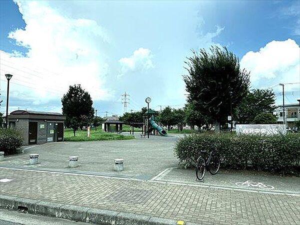 藤沢中央公園:490m