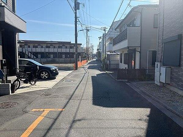 北西側前面道路（1）