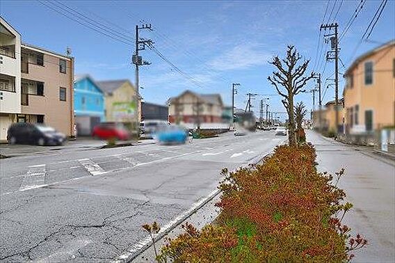 北側前面道路（...