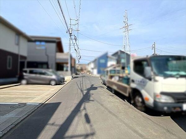 前面道路（2026年2月撮影）