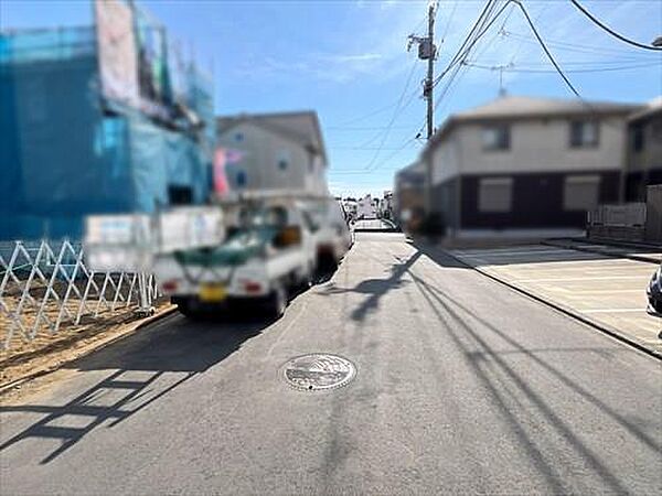 前面道路（2026年2月撮影）