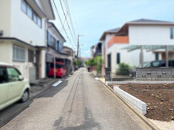 南西側前面道路