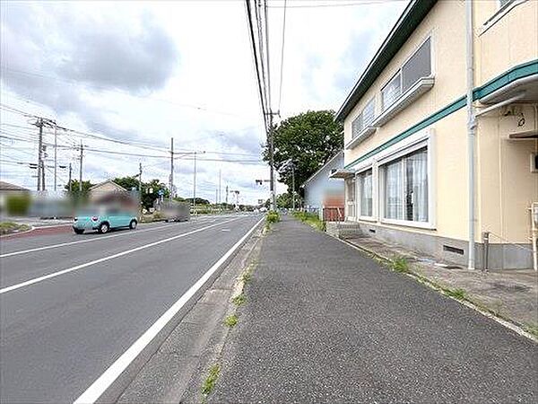 前面道路