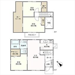 京成松戸線 前原駅 徒歩8分 3LDKの間取り