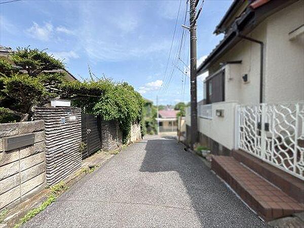 南西側前面道路（1）2026年5月撮影