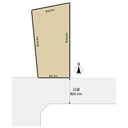名古屋市名東区亀の井１丁目の土地