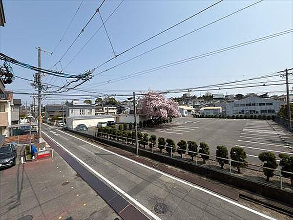 東側バルコニーからの眺望