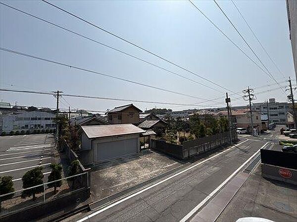 東側バルコニーからの眺望