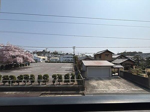 東側バルコニーからの眺望
