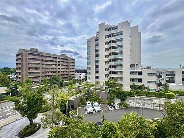 南西側バルコニーからの眺望