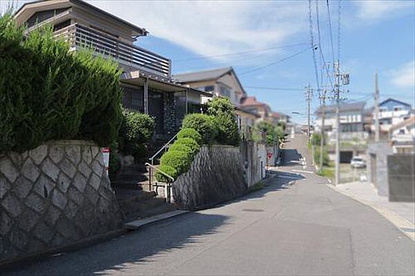 東側前面道路（南側から）-2