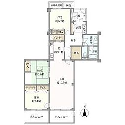 間取図画像 3LDK